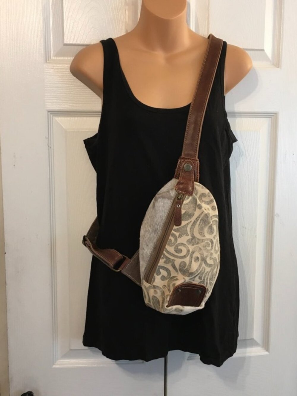 Myra Bag Top Zipper Crossbody Fanny Pack